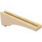 Ekena Millwork 3"W x 18"D x 6"H Thin Moab Rough Cedar Woodgrain TimberThane Corbel, Primed Tan CORUR03X18X06MOARCPR - alternate 2
